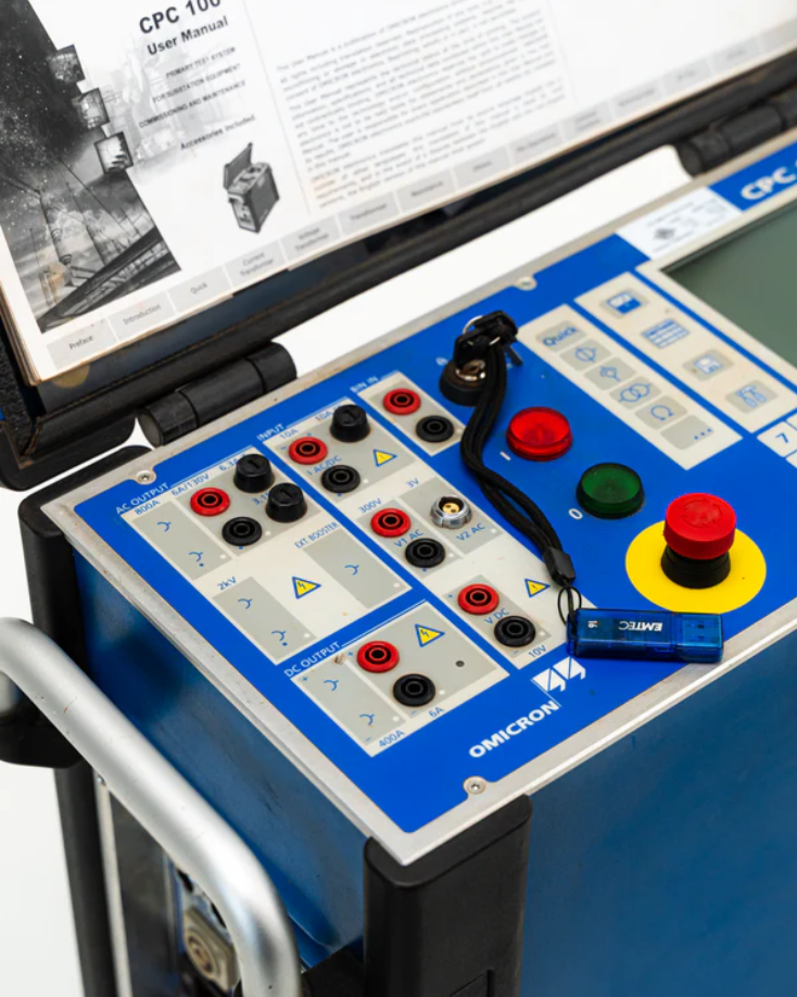 OMlCRON CPC 100  Primary  Injection Test Set