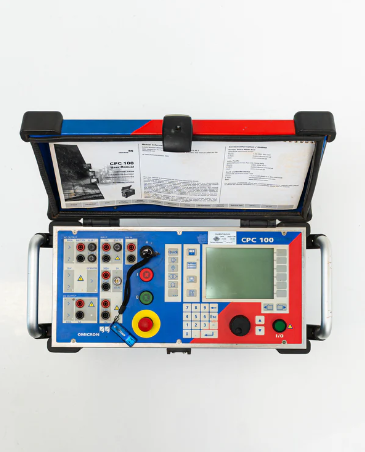 OMlCRON CPC 100  Primary  Injection Test Set