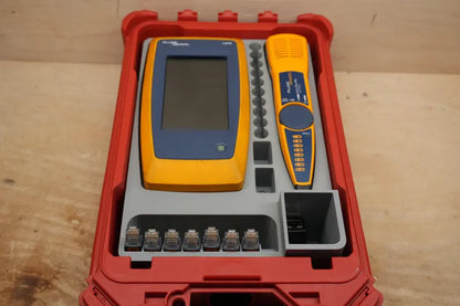 Fluke LinkIQ Network Tester Kit with Packout Insert & Full Accessories