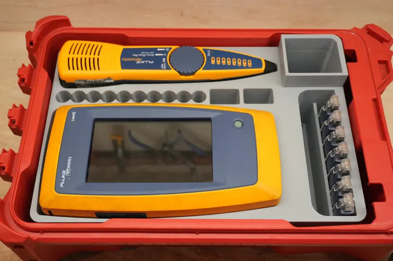 Fluke LinkIQ Network Tester Kit with Packout Insert & Full Accessories