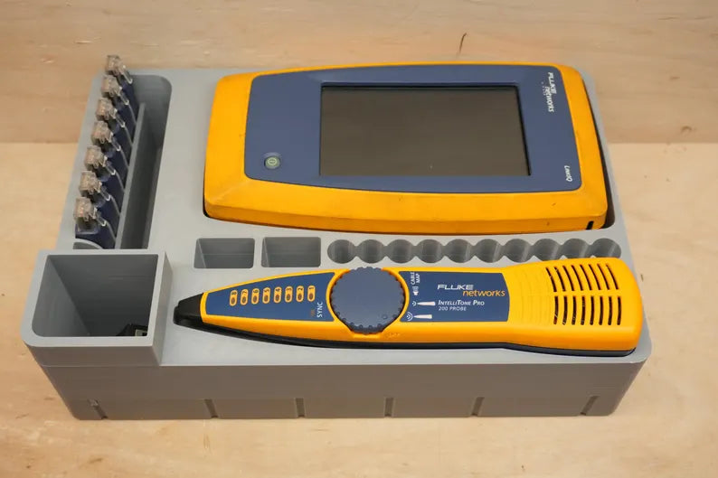 Fluke LinkIQ Network Tester Kit with Packout Insert & Full Accessories