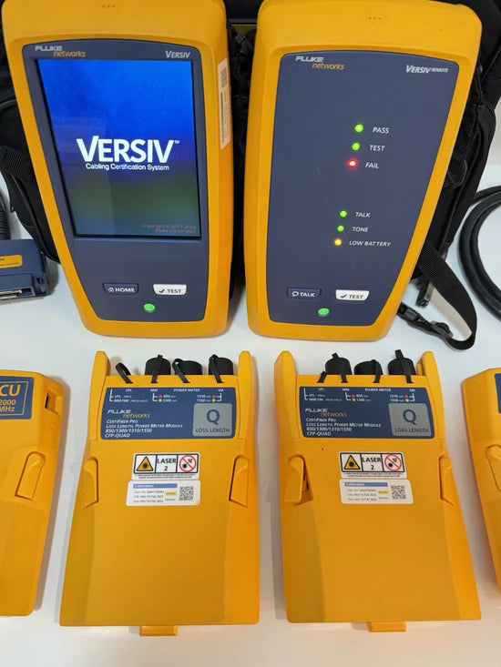 FLUKE Networks DSX-8000QI 2 GHz Cable Analyzer with Quad OLTS CAL-2024
