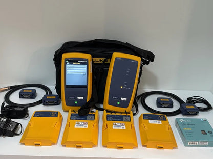FLUKE Networks DSX-8000QI 2 GHz Cable Analyzer with Quad OLTS CAL-2024