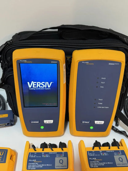 FLUKE Networks DSX-8000QI 2 GHz Cable Analyzer with Quad OLTS CAL-2024