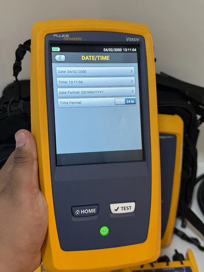FLUKE Networks DSX-8000QI 2 GHz Cable Analyzer with Quad OLTS CAL-2024