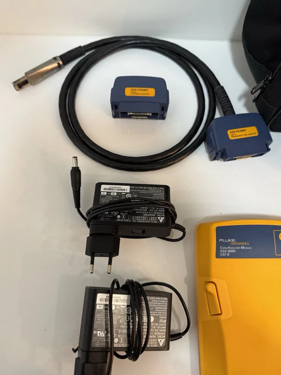 FLUKE Networks DSX-8000QI 2 GHz Cable Analyzer with Quad OLTS CAL-2024