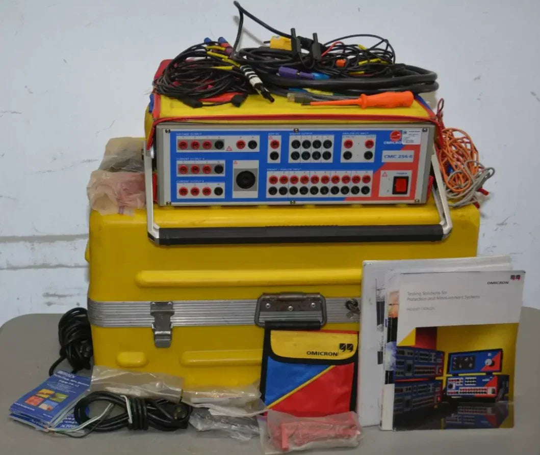 Omicron CMC 256-6 Voltage Protective Relay Test Set (Option NET-1) - Image 4