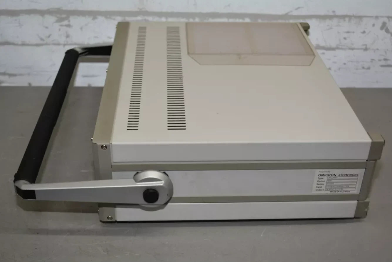 Omicron CMC 256-6 Voltage Protective Relay Test Set (Option NET-1) - Image 8