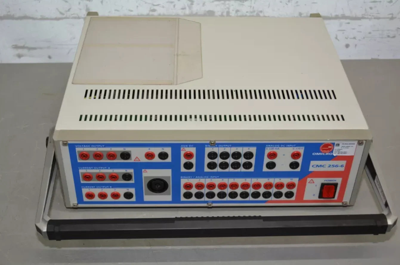 Omicron CMC 256-6 Voltage Protective Relay Test Set (Option NET-1) - Image 2