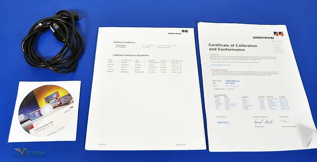 Omicron CMC 256 Plus Relay Test Set 3 Phase Relay Tester NIST Calibrated - Image 7