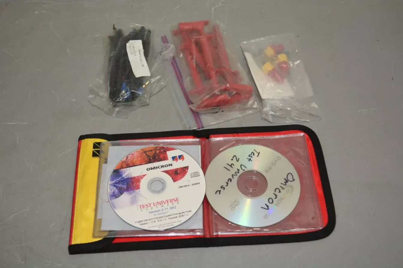 Omicron CMC 256-6 Voltage Protective Relay Test Set (Option NET-1) - Image 10